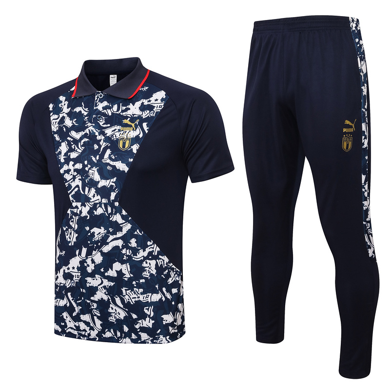 AAA Quality Italy 21/22 Navy Blue Training Kit Jerseys
